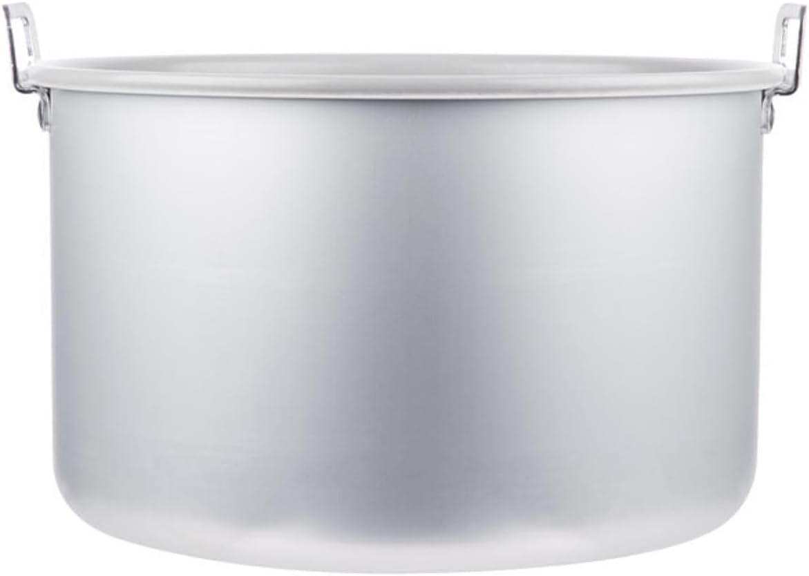 Aluminum Teflon Coated Rice Warmer Inner Pot- Keep Warm Makes Soups Stews Grains Hot Cereals Removable Nonstick Pot for Commercial Rice Cooker and Warmer