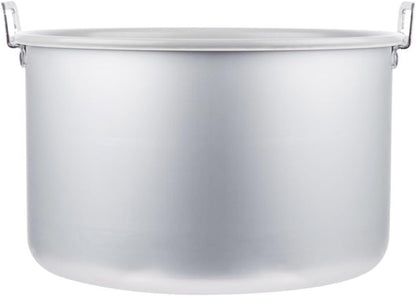 Aluminum Teflon Coated Rice Warmer Inner Pot- Keep Warm Makes Soups Stews Grains Hot Cereals Removable Nonstick Pot for Commercial Rice Cooker and Warmer