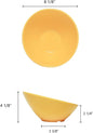 Cascading Bowl Melamine Set of 12- Dishwasher Safe Break-Resistant Serving Bowl Serving Dishes for Salads Rice Pasta Dessert Side Dishes Dinner Parties