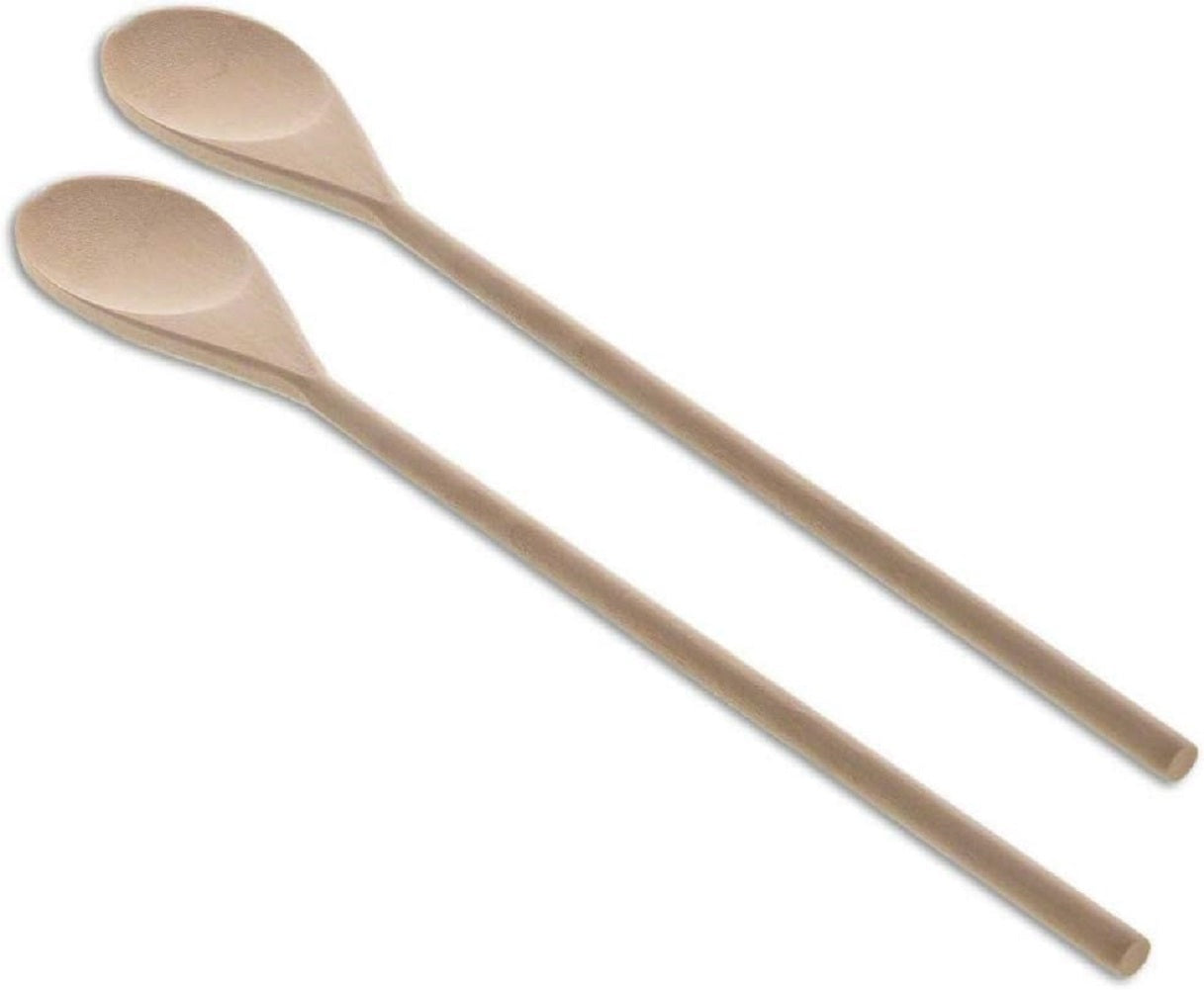 Classic Wooden Cooking Spoon Utensils Birchwood - Wooden Spoon Sets Wood Spoon Nonstick Utensil Comfort Grip Wood Spoons for Mixing Stirring Cooking