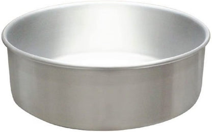 Aluminum Round Layer Cake Baking Pan Set of 3 - Bakeware for Cake Pizza Layer Cake Pans Easy Releasing Cake Baking Pans Circle Cake Pans Cake Tin Cheesecake Mold