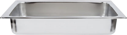 22" x 14" x 4-1/2" Full Size Dripless Water Pan Stainless Steel - Hold Water For Steam Table Chafing Dish Equipment For Food Warmer Steam Table Pans Water Pan For Food Pan