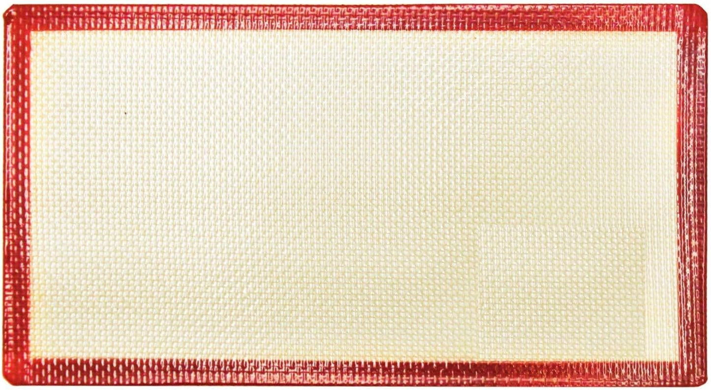 Silicone Rectangular Baking Mat fits Sheet Pan - Nonstick Baking Mat Counter Mat Dough Rolling Mat Oven Liner Reusable Oven Mat Kitchen Accessories for Oven