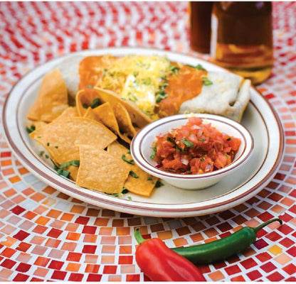 Arcadia Oval Platters Melamine Set of 12 - Dishwasher Safe Break-Resistant Reusable Serving Platter Plates Kitchen Plates Dinnerware Appetizer Plates Serving Plate