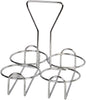Condiment Jar Holder Iron Plated Hole Size: 3-3/8" Diameter - Condiment Rack Holder Table Caddy Tabletop Seasoning Spice Organizer for Home and Restaurant