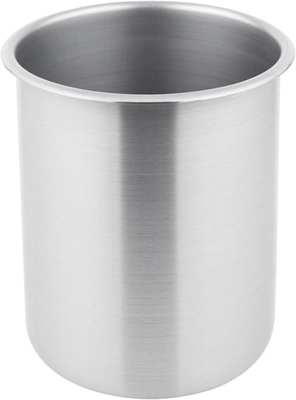 Stainless Steel Bain Marie Pot - for Sauces Warmer and Soup Chafer Soup Pot Soup Station Applicable to Restaurant Catering Buffet Parties Banquets Commercial Use