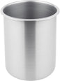 Stainless Steel Bain Marie Pot - for Sauces Warmer and Soup Chafer Soup Pot Soup Station Applicable to Restaurant Catering Buffet Parties Banquets Commercial Use