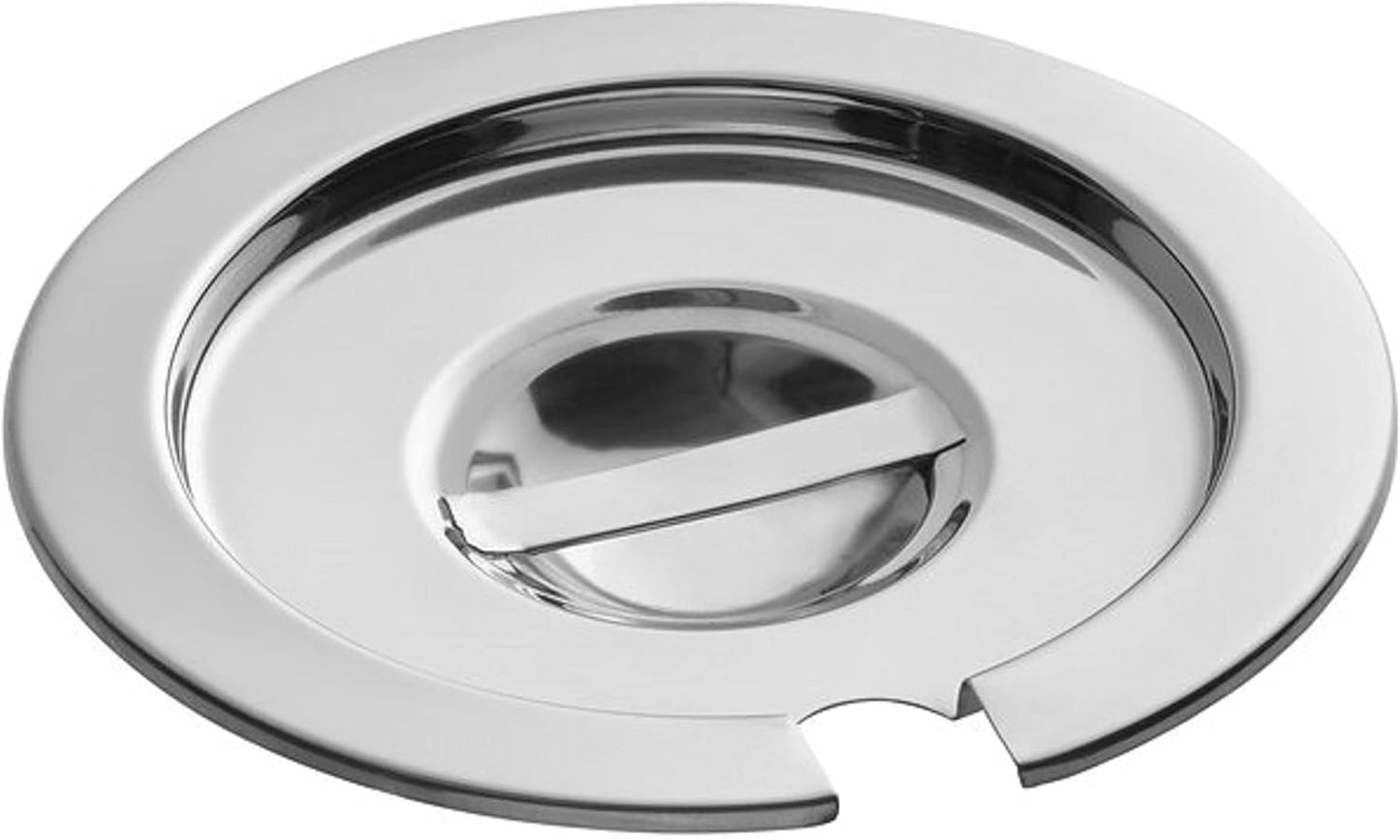 Stainless Steel Vegetable Inset Pan - for Soup Warmer and Soup Chafer Soup Pot Soup Station Applicable for Kitchen Hotel Catering Restaurant Buffet Parties Banquets