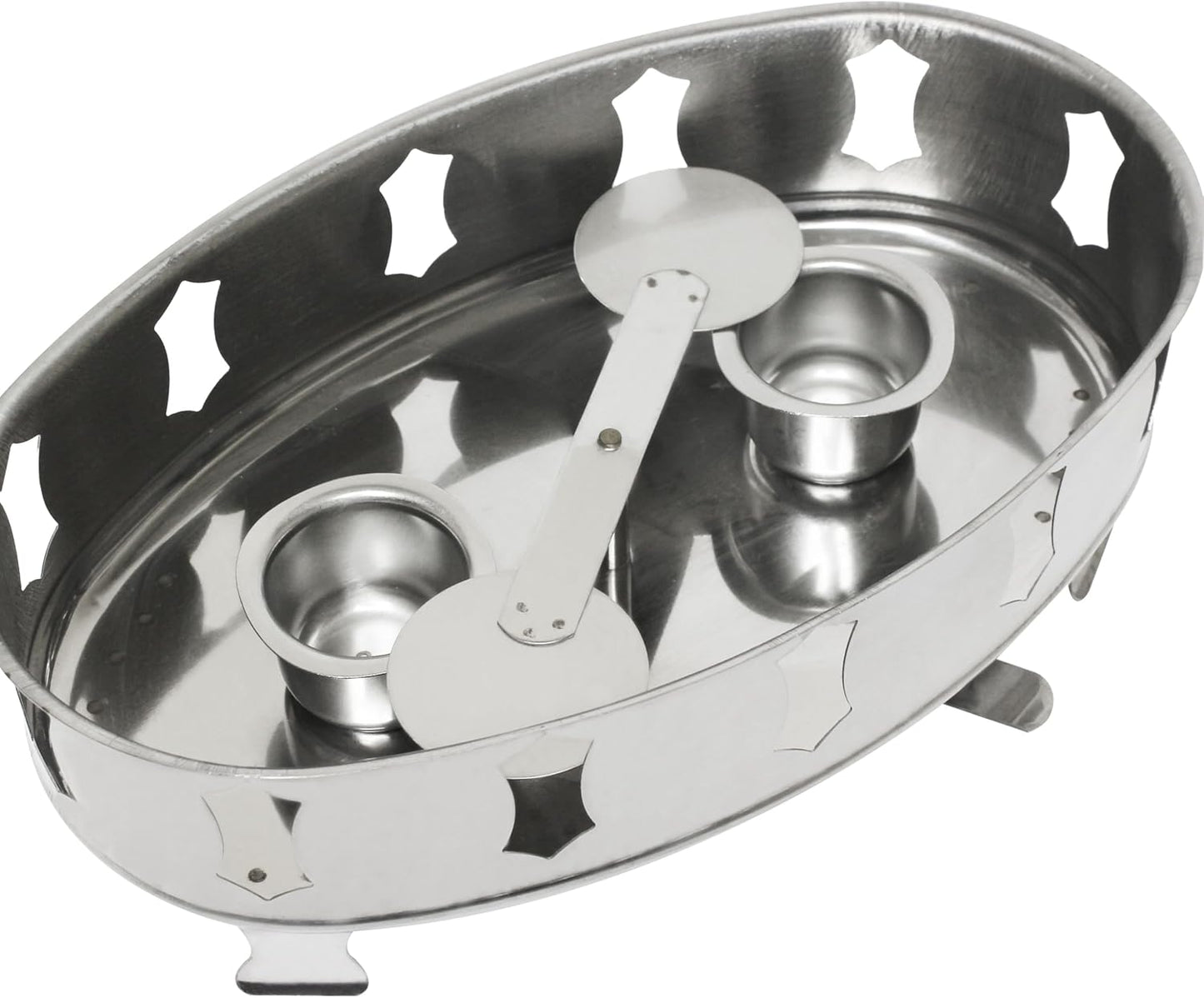 Stainless Steel Oval Fish Chafer Platter Set with Level Control Handle - Chafing Dish Pan Food Warmer Chafers Buffet Warmer for Catering Event Party Home Buffet Restaurants Catering