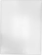 Utility Cutting Board White Color Plastic- Thick Non-Skid Plastic Chopping Board Cutting Board for Kitchen Meat Vegetables Fruits Home Restaurants Dishwasher Safe