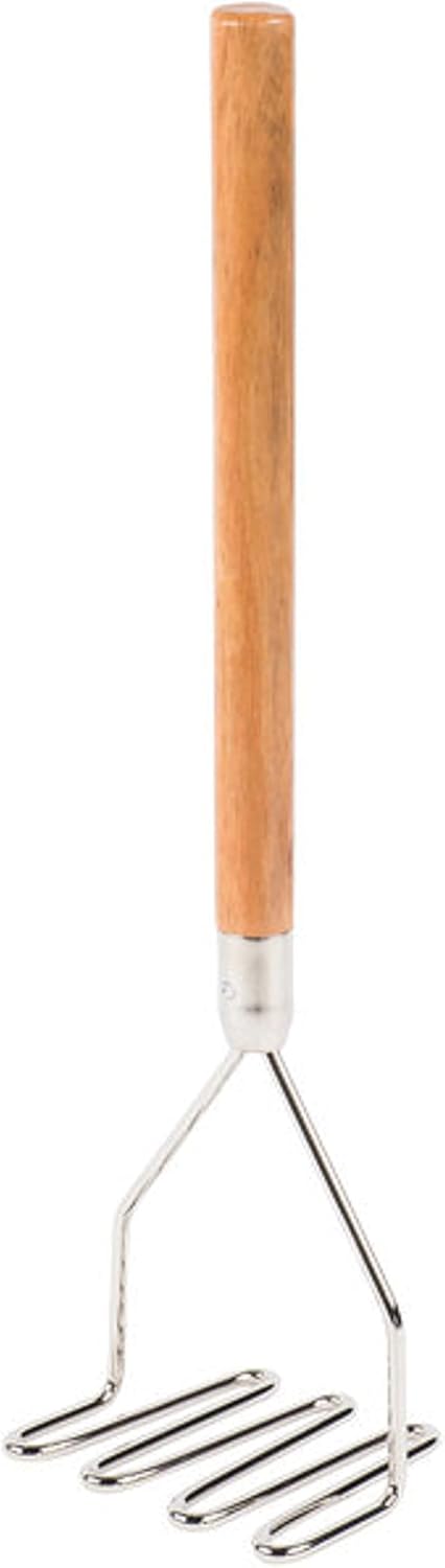 Square Shape Potato Masher with Handle-Masher Kitchen Tool Potato Smasher Food Masher Utensil Hand Masher Perfect for Bean Vegetable Fruits Avocado Meat