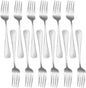 Stainless Steel - Tahoe Silverware Flatware Cutlery Kitchen Tableware Set for Home and Restaurant for Soup Spoons Round Spoons Metal Spoon Cutlery