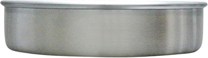 Aluminum Round Layer Cake Baking Pan Set of 3 - Bakeware for Cake Pizza Layer Cake Pans Easy Releasing Cake Baking Pans Circle Cake Pans Cake Tin Cheesecake Mold