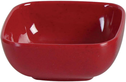 Round Square Bowl Passion Melamine - Dishwasher Safe Break-Resistant Serving Bowl Soup Bowl for Salads Rice Pasta Dessert Side Dishes Home Restaurants