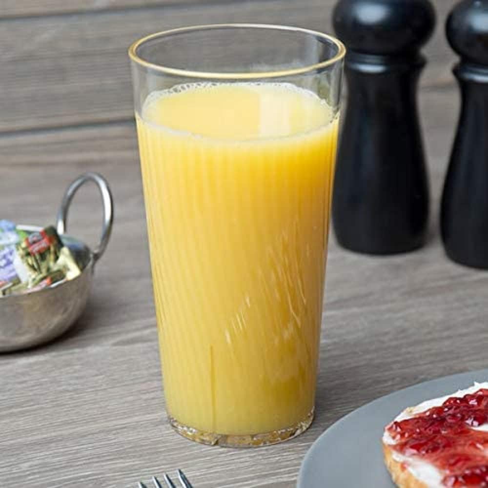 Belize Tumbler/Drinking Cups Green Polycarbonate Set of 12 - Premium Iced Tea Glasses Stackable Reusable Drinking Glasses Dishwasher Safe Break-Resistant for Home Restaurants