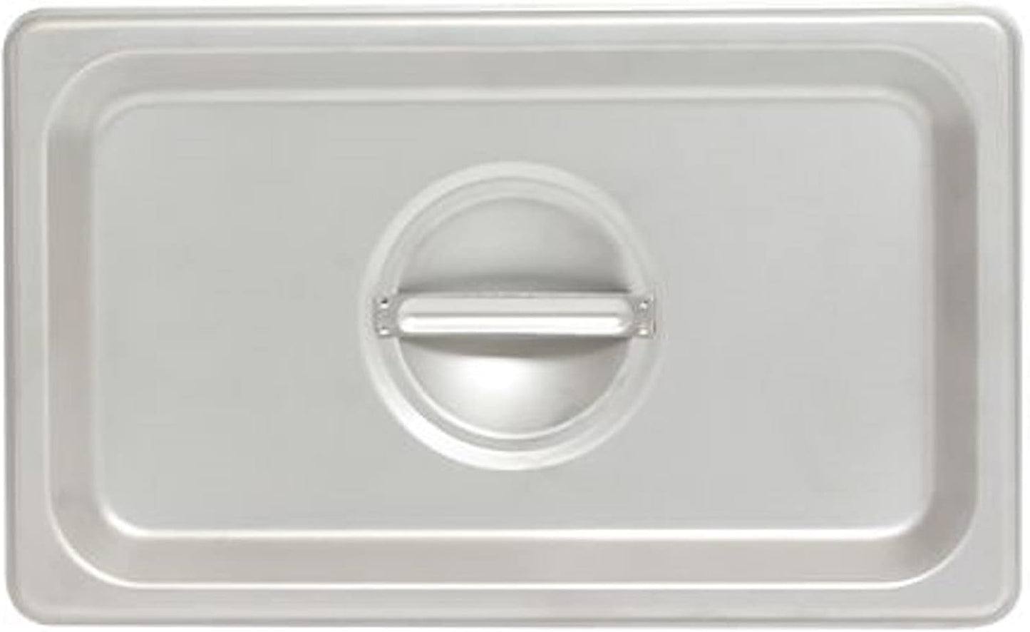 Stainless Steel Anti-Jamming Steam Pan Cover 24 Gauge- Chafing Anti-Jam Steam Table Pan Lid Catering Metal Food Pan Cover for Restaurant Family Events Personal Catering
