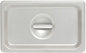 Stainless Steel Anti-Jamming Steam Pan Cover 24 Gauge- Chafing Anti-Jam Steam Table Pan Lid Catering Metal Food Pan Cover for Restaurant Family Events Personal Catering