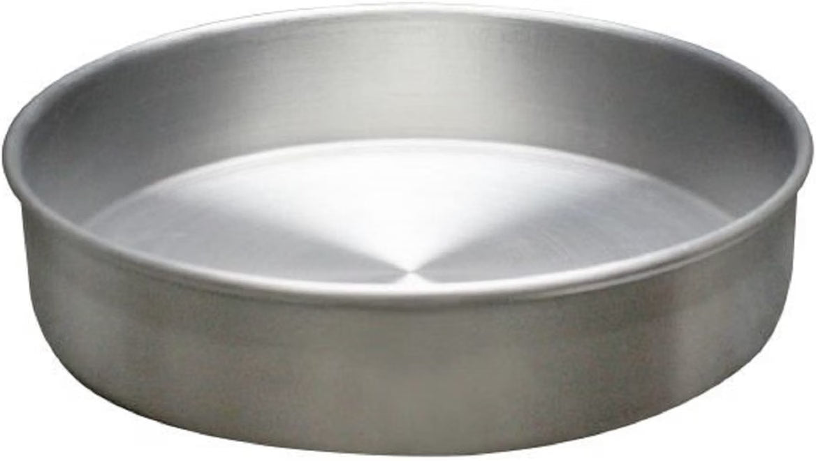 Aluminum Round Layer Cake Baking Pan Set of 3 - Bakeware for Cake Pizza Layer Cake Pans Easy Releasing Cake Baking Pans Circle Cake Pans Cake Tin Cheesecake Mold