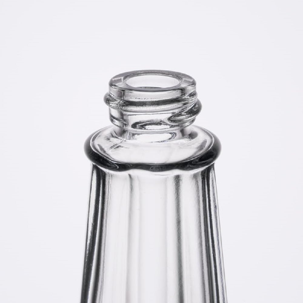 Tower Salt Pepper Shakers with Glass Body Stainless Steel Top - Salt Shaker Salt Pepper Shakers Glass Spice Jars Accessories for Wedding Party Restaurant Home Kitchen