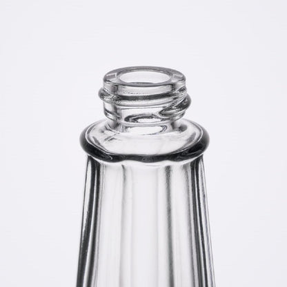 Tower Salt Pepper Shakers with Glass Body Stainless Steel Top - Salt Shaker Salt Pepper Shakers Glass Spice Jars Accessories for Wedding Party Restaurant Home Kitchen