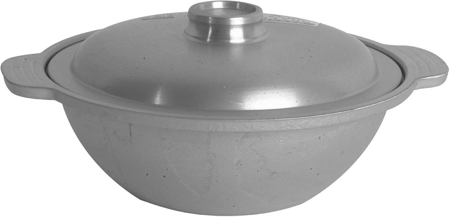 Aluminum Sam Bai Wok with Lid- Stir Wok Pan with Lid Fry Pans Cookware Chinese Wok Perfect for Home and Restaurants