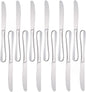 Set of 12 Stainless Steel - Steel Flatware Silverware Cutlery Kitchen Tableware for Home Restaurant for Stirring Coffee Dessert Cake Ice Cream Cappuccino