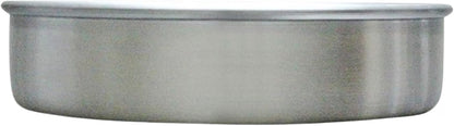 Aluminum Round Layer Cake Baking Pan Set of 3 - Bakeware for Cake Pizza Layer Cake Pans Easy Releasing Cake Baking Pans Circle Cake Pans Cake Tin Cheesecake Mold