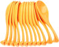 1 oz Asian Soup Spoon Melamine Set of 12 - Break-Resistant Soup Spoons, Table Spoons, Ramen Spoons, Japanese Soup Spoons for Dumpling, Miso, Pho, Wonton, Noodles