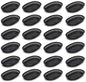 10-3/4" Oblong Fast Food Basket Plastic Set of 12- Fry Fast Food Reusable Foodservice Restaurant Diner Tray Plates Restaurant Deli Serving Chicken Burgers Sandwiches & Fries
