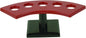 Cavities Hand Roll Sushi Rack Plastic - Sushi Roll Holder Ice Cream Cone Holder Sushi Dishes Serving Set Sushi Serving Tray Great for Sushi Restaurant Home