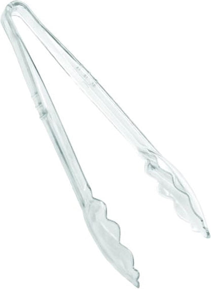 Scallop Grip Utility Tong Polycarbonate Comes in each- Serving Tong Kitchen Tong Utensil Cooking Tongs Buffet Tongs Ice Tongs for Buffet Catering Home Kitchen Restaurants