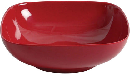 Round Square Bowl Passion Melamine - Dishwasher Safe Break-Resistant Serving Bowl Soup Bowl for Salads Rice Pasta Dessert Side Dishes Home Restaurants