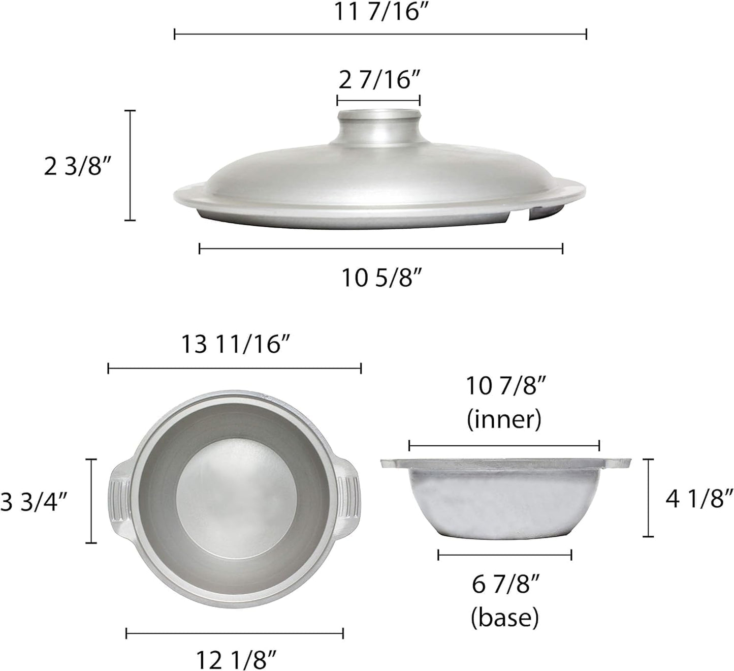 Aluminum Sam Bai Wok with Lid- Stir Wok Pan with Lid Fry Pans Cookware Chinese Wok Perfect for Home and Restaurants