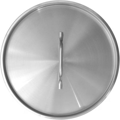 Stainless Steel Double Boiler Cover Thickness- Steam Melting Pot Cover Stainless Steel for Melting Chocolate Candy Butter and Cheese Dishwasher & Oven Safe