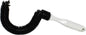 Coffee Decanter Cleaning Brush with Curved Head and Plastic Handle-Nylon Brush Household Tools Flexible Scourer for Decanters Goblets Glasses Cups