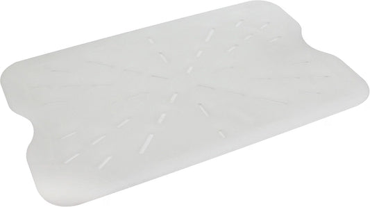 Food Storage Box Drain Shelf White Color- Food Storage Container Drain Shelf for Food Fruit Vegetables Sink Kitchen Restaurant Hotel Kitchen and Cafeteria