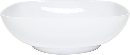 Round Square Bowl Passion Melamine - Dishwasher Safe Break-Resistant Serving Bowl Soup Bowl for Salads Rice Pasta Dessert Side Dishes Home Restaurants