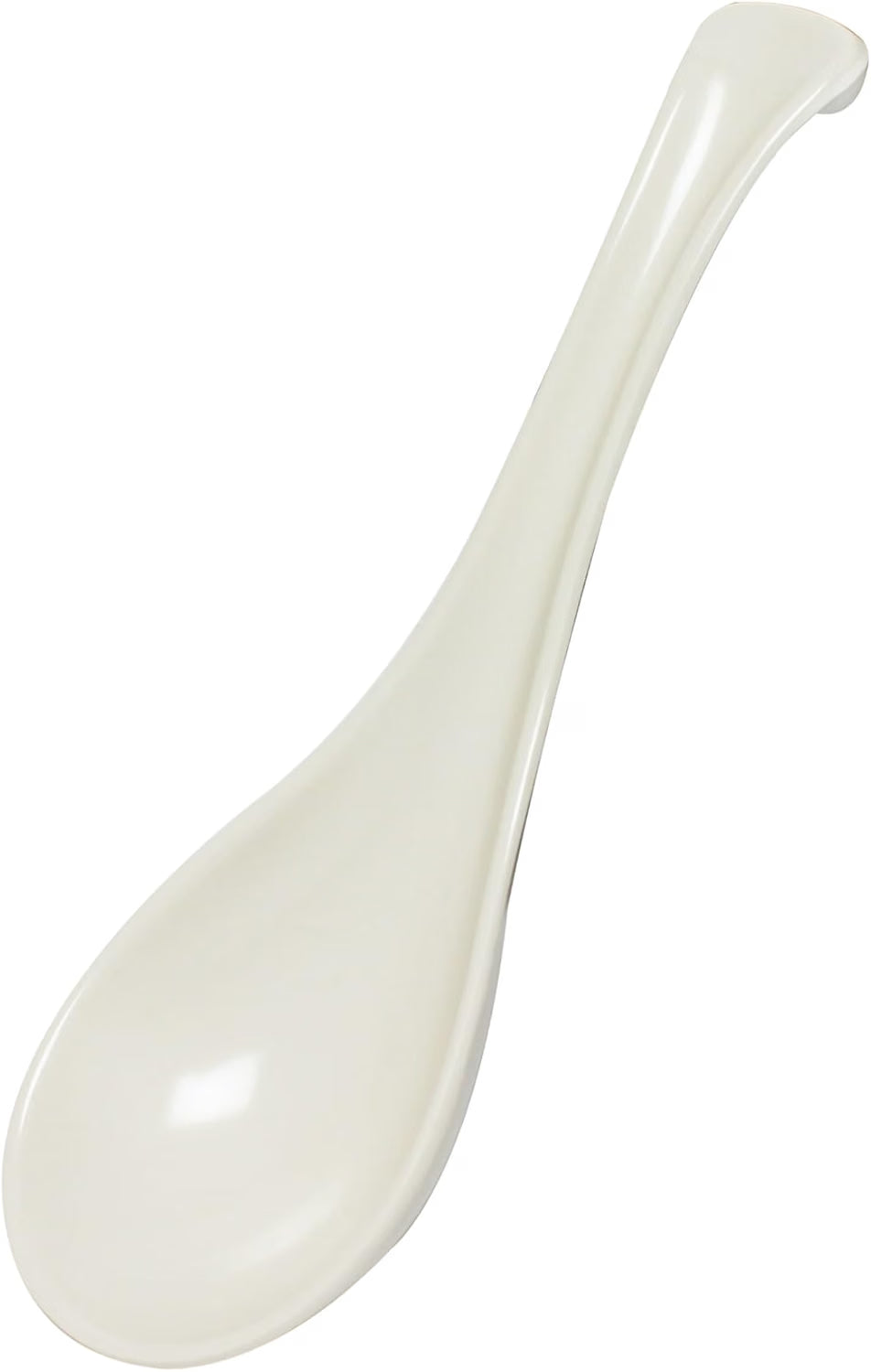 1 oz Asian Soup Spoon Melamine Set of 12 - Break-Resistant Soup Spoons, Table Spoons, Ramen Spoons, Japanese Soup Spoons for Dumpling, Miso, Pho, Wonton, Noodles