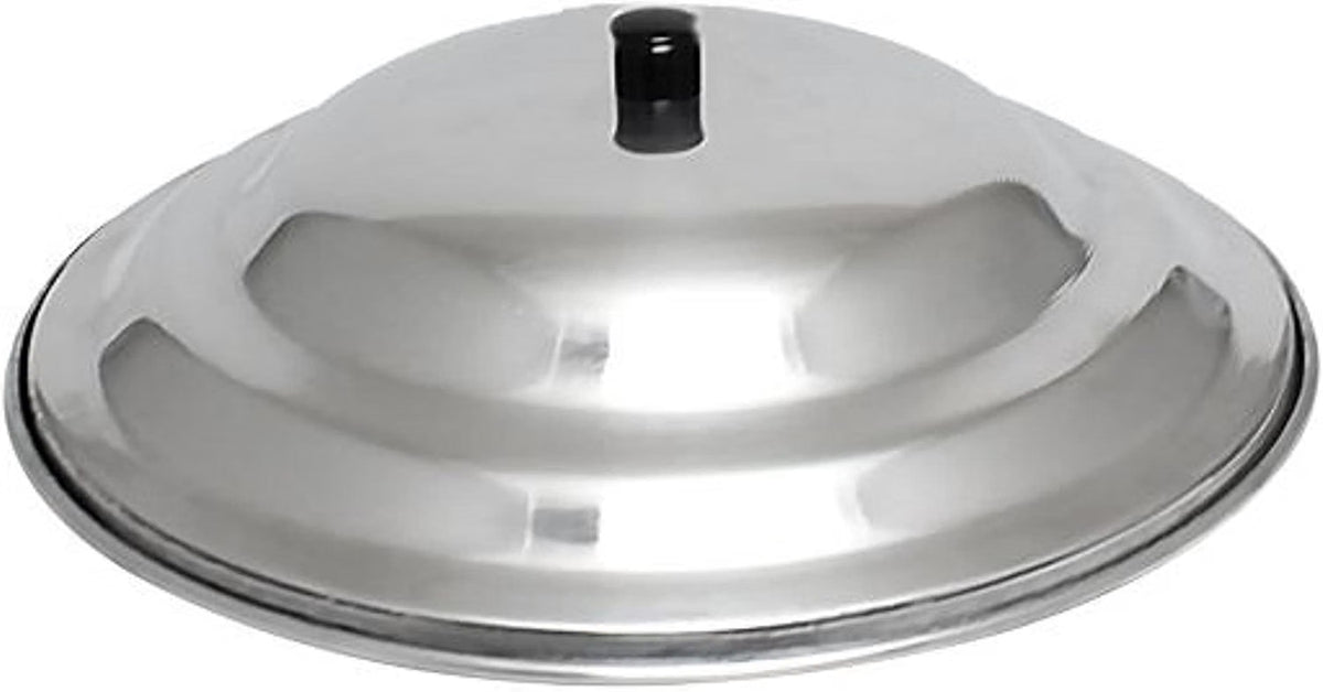 Aluminum Wok Cover Lid - Frying Pan Cover Pan Cover Wok Lid Woks Asian Cookware Aluminum Dome Shaped Cover For Home Kitchen and Restaurants