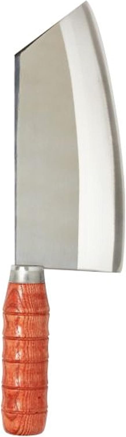 Stainless Steel Kimli Knife with Wooden Handle- Meat Chopper for Butcher Slicing Vegetables Butcher Chopper Kitchen Knife for Home Kitchen and Restaurant