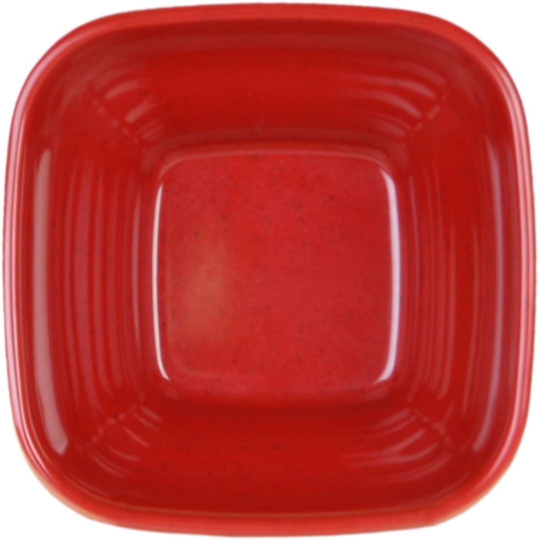 Round Square Bowl Passion Melamine - Dishwasher Safe Break-Resistant Serving Bowl Soup Bowl for Salads Rice Pasta Dessert Side Dishes Home Restaurants