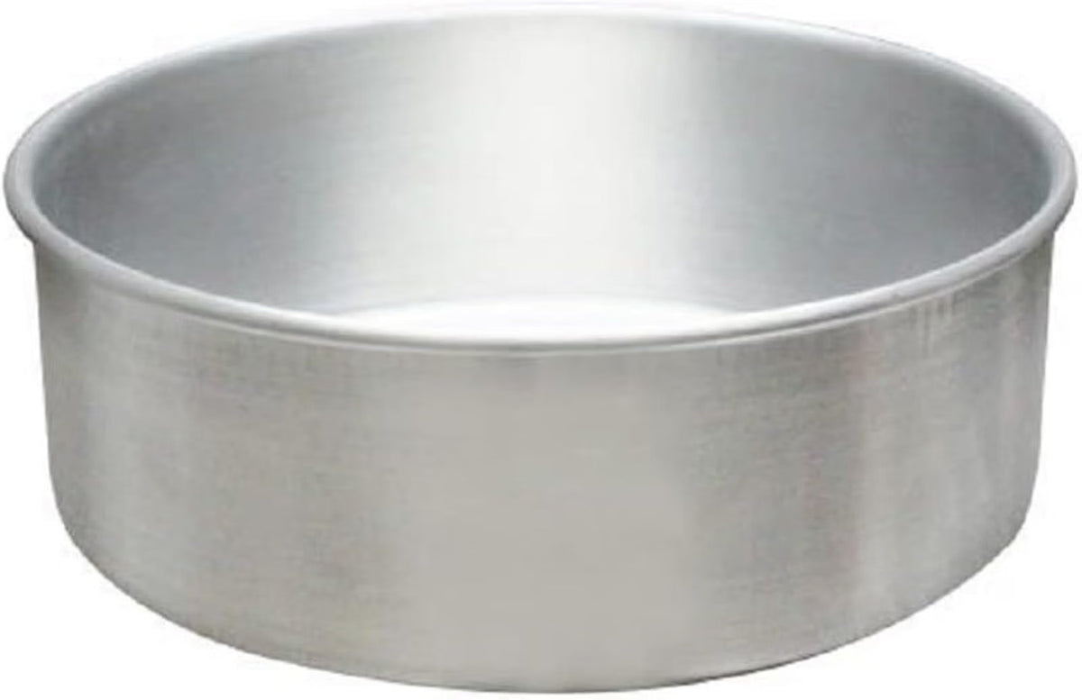 Aluminum Round Layer Cake Baking Pan Set of 3 - Bakeware for Cake Pizza Layer Cake Pans Easy Releasing Cake Baking Pans Circle Cake Pans Cake Tin Cheesecake Mold