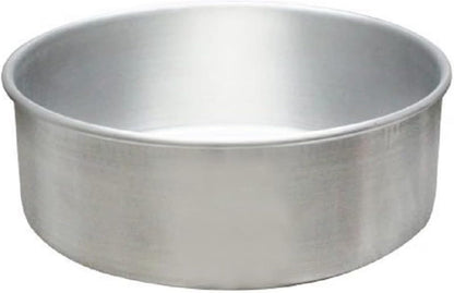 Aluminum Round Layer Cake Baking Pan Set of 3 - Bakeware for Cake Pizza Layer Cake Pans Easy Releasing Cake Baking Pans Circle Cake Pans Cake Tin Cheesecake Mold