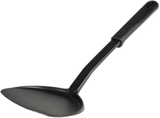 Kitchen Turner- High-Heat Nylon & Polypropylene Handle Black Color- Heat Resistant up to 410°F Spatula Turner Cooking Utensils Cookware for Egg Pancake Fish Burger