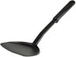 Kitchen Turner- High-Heat Nylon & Polypropylene Handle Black Color- Heat Resistant up to 410°F Spatula Turner Cooking Utensils Cookware for Egg Pancake Fish Burger