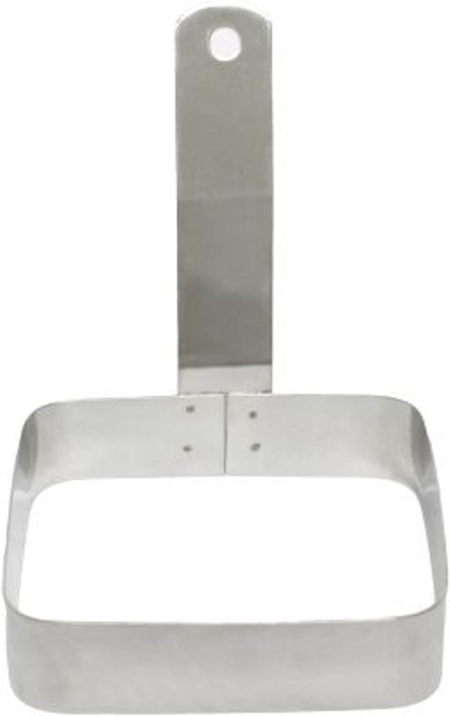 4”x 4” Stainless Steel Square Egg Ring- Ring Mold Shaper Egg Cooking Rings Pancake Mold Frying Eggs and Omelet Egg English Muffins Pancake Cooking Griddle