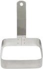 4”x 4” Stainless Steel Square Egg Ring- Ring Mold Shaper Egg Cooking Rings Pancake Mold Frying Eggs and Omelet Egg English Muffins Pancake Cooking Griddle