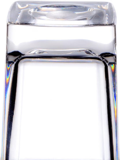 Square Shot Glass Polycarbonate with Heavy Base Clear Color Set of 2- Liquor Plastic Drinking Glass Clear Shot Glass Tequila Shots for Whiskey Tequila Vodka Espresso