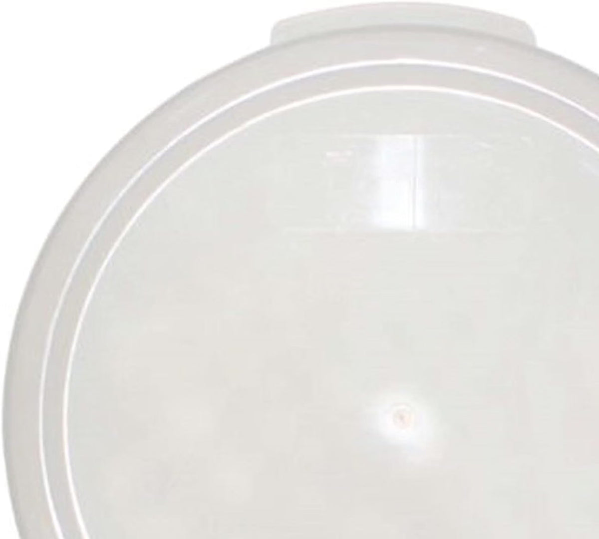 Round Food Storage Container Translucent Polypropylene- Commercial Food Storage Containers Meal Prep Containers Reusable Food Containers for Pantry Kitchen Storage Organization