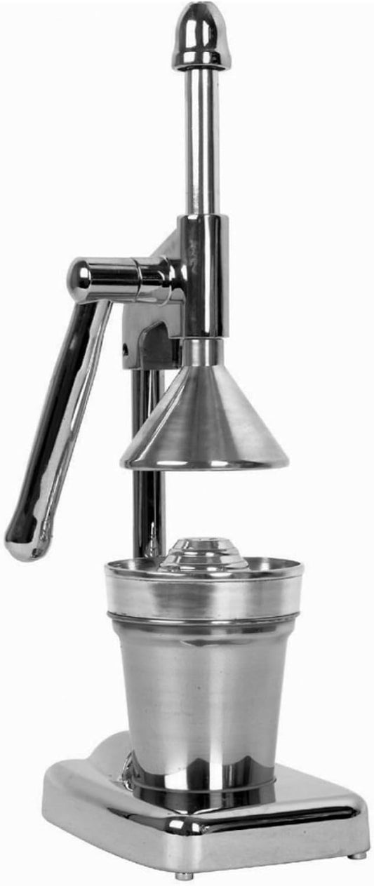 13 3/4" Stainless Steel Manual Fruit Squeezer Juicer Cup Style Citrus Juicer- Easy-to-Clean Heavy-Duty Professional Citrus Juicer Lemon Squeezer Manual Citrus Press & Squeezer Juicer